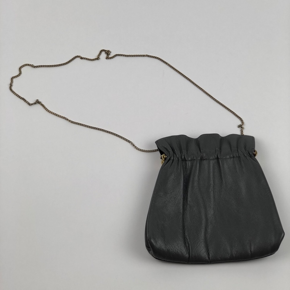 Enzlers Clasp Gray Purse